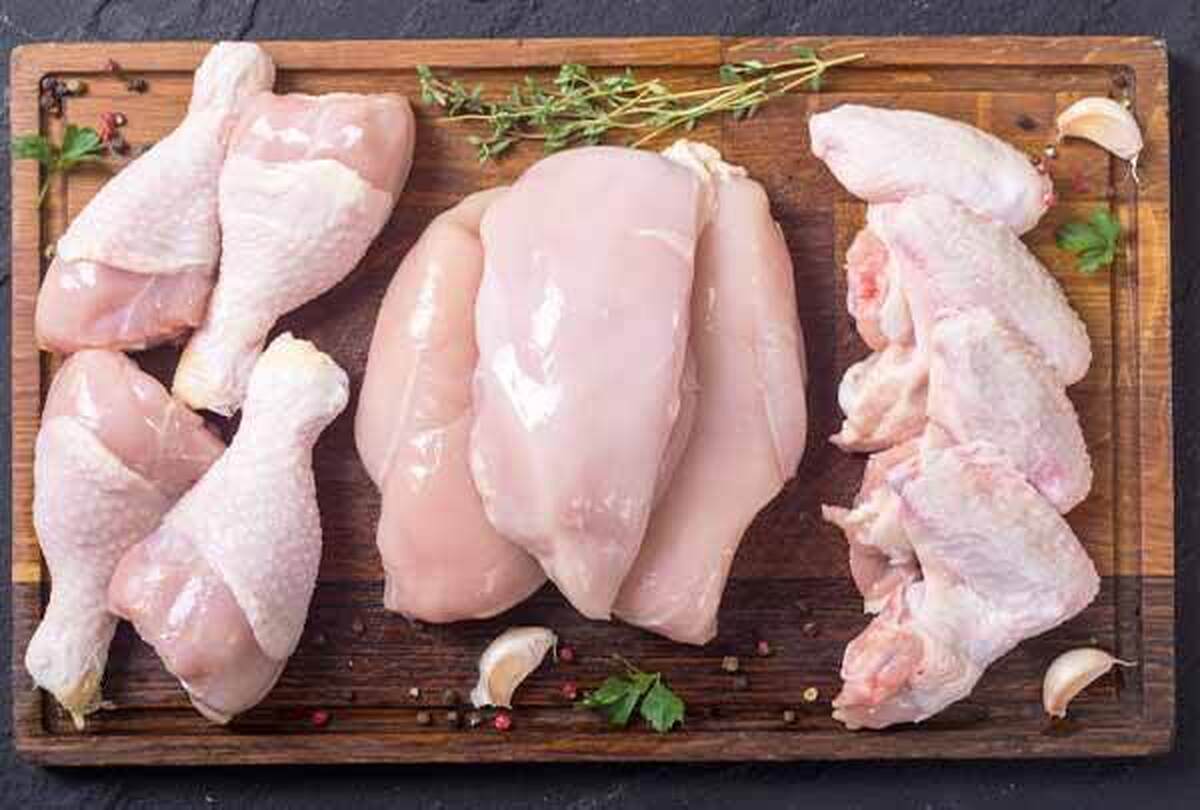 قیمت انواع گوشت مرغ سه‌شنبه ۹ اردیبهشت ۱۴۰۴