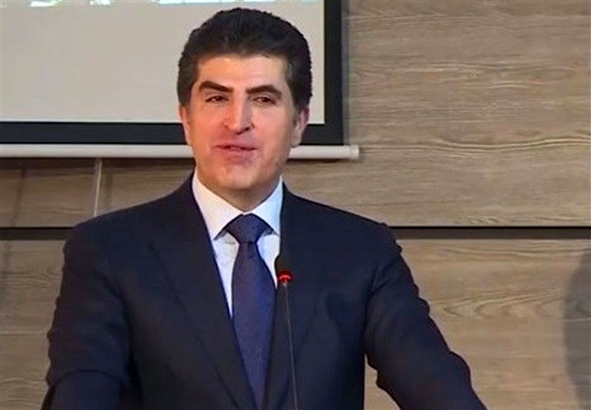 سخنرانی بارزانی در مجمع گفت‌وگوی تهران، به فارسی