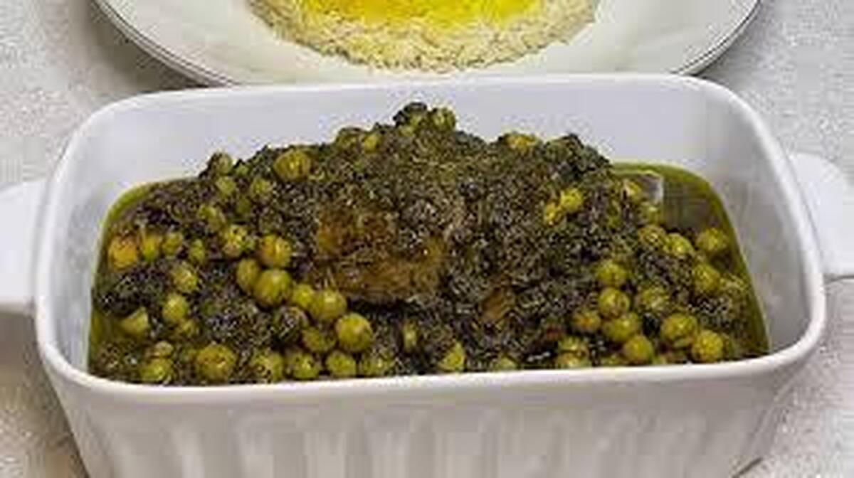 خورشت نخود فرنگی و شوید با طعمی نو+ اینفوگرافیک