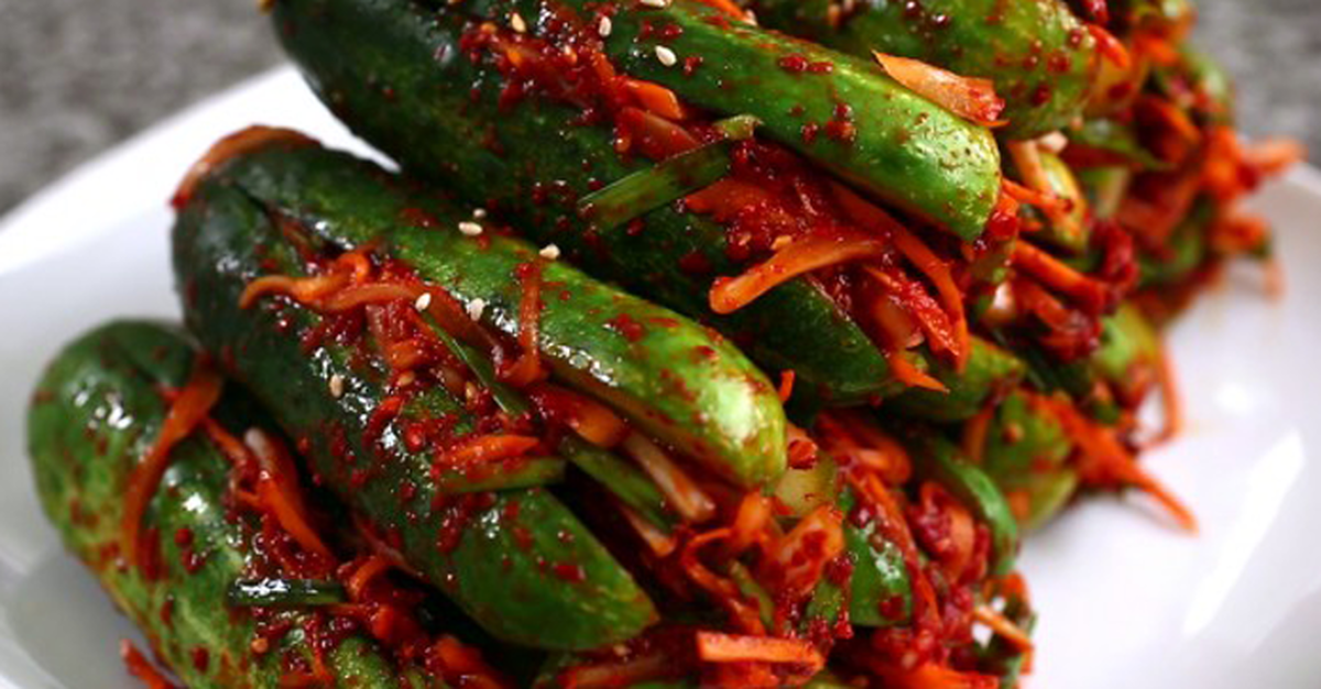 چگونه کیمچی خیار تهیه کنیم؟+ فیلم