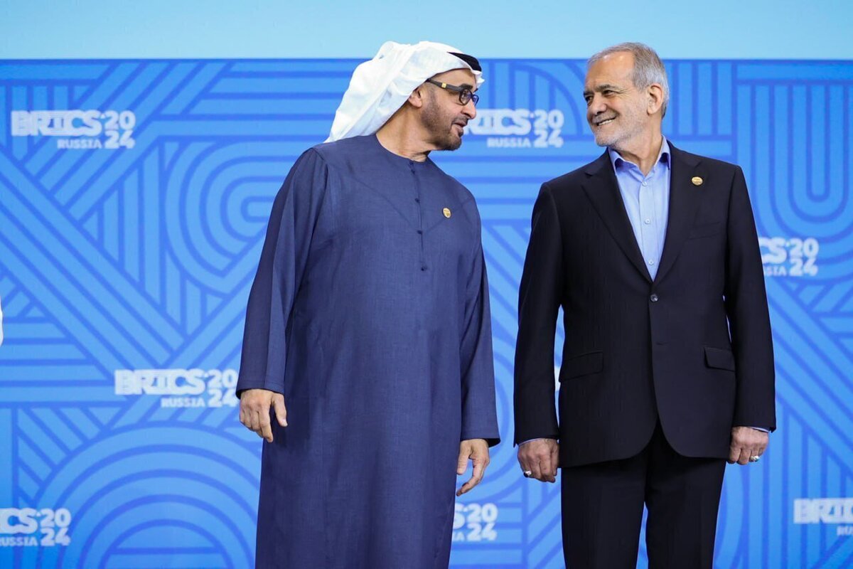 گفت‌وگوی تلفنی پزشکیان با رئیس امارات متحده عربی