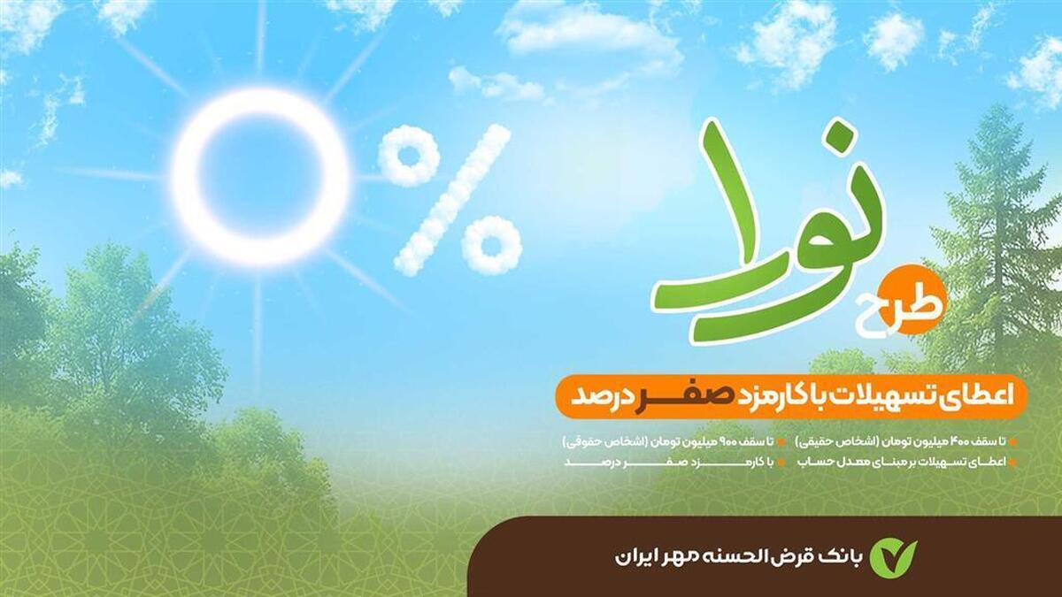وام بدون کارمزد ۴۰۰ میلیون تومانی / جزئیات کامل شرایط دریافت وام طرح نورا بانکمهر ایران