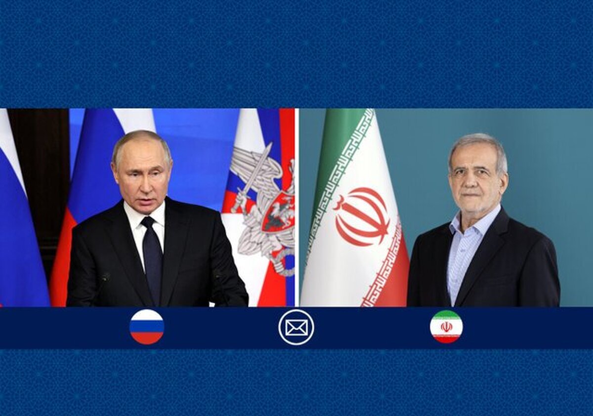 پیام تبریک پزشکیان به پوتین