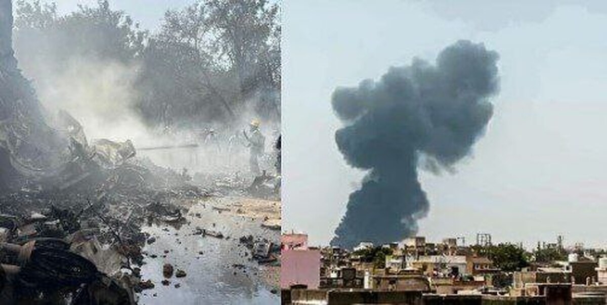 آمار جانباختگان سقوط هواپیمای هند اعلام شد