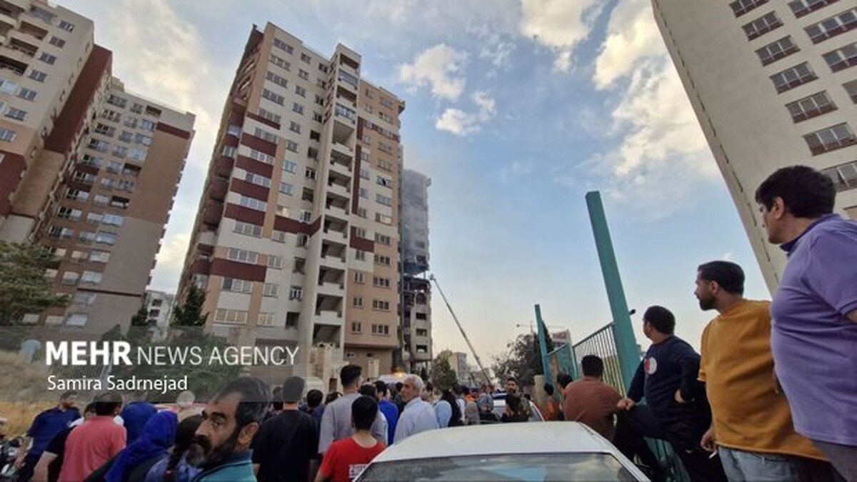 گزارش تصویری حمله اسرائیل به تهران