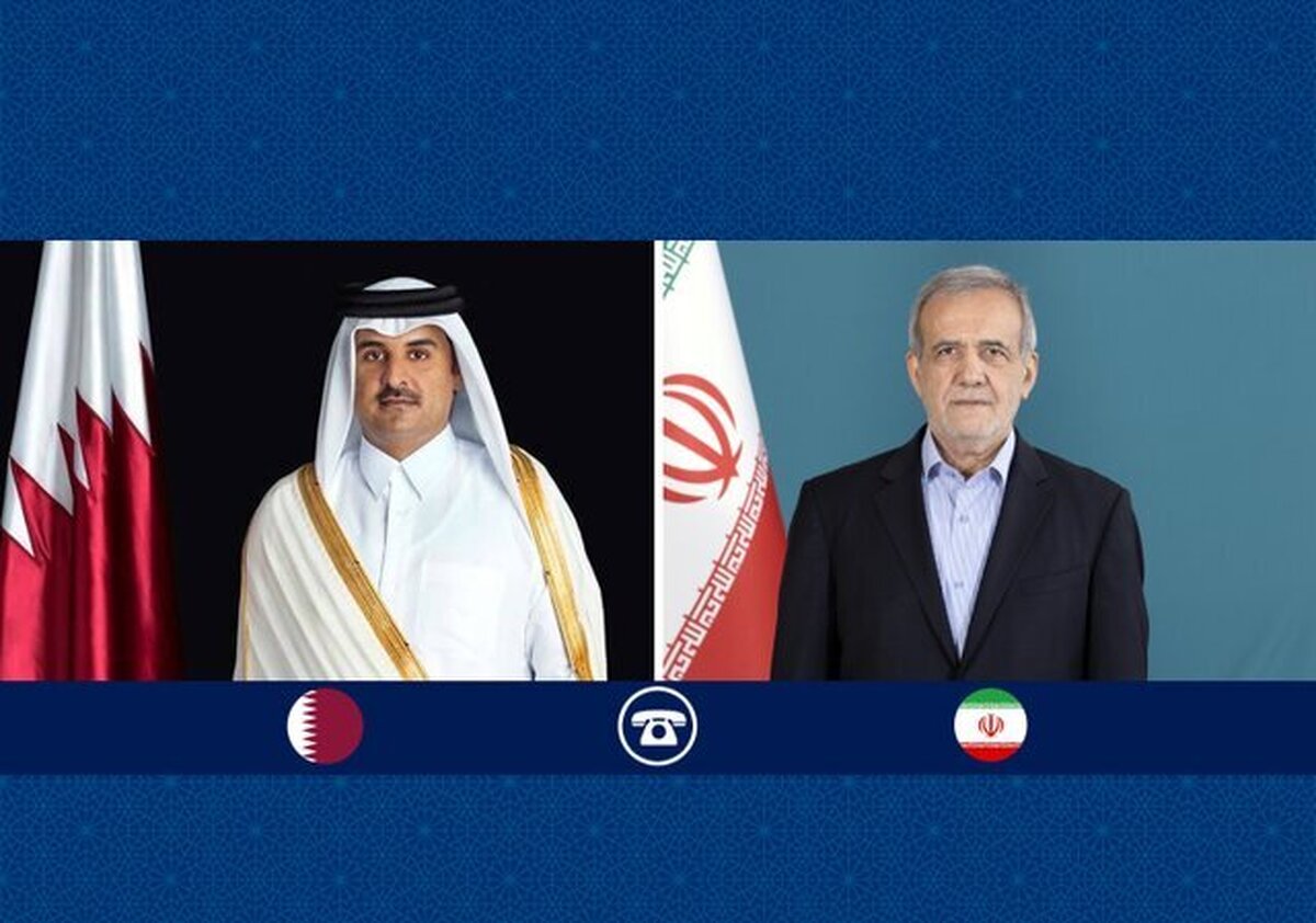 امیر قطر: کنار برادران خود در ایران می‌ایستیم